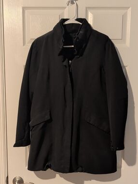 Classic Black Women's Coat, North End Ladies Size Large